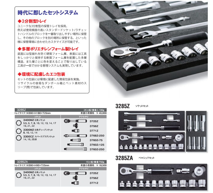KOKEN 工具套装3285