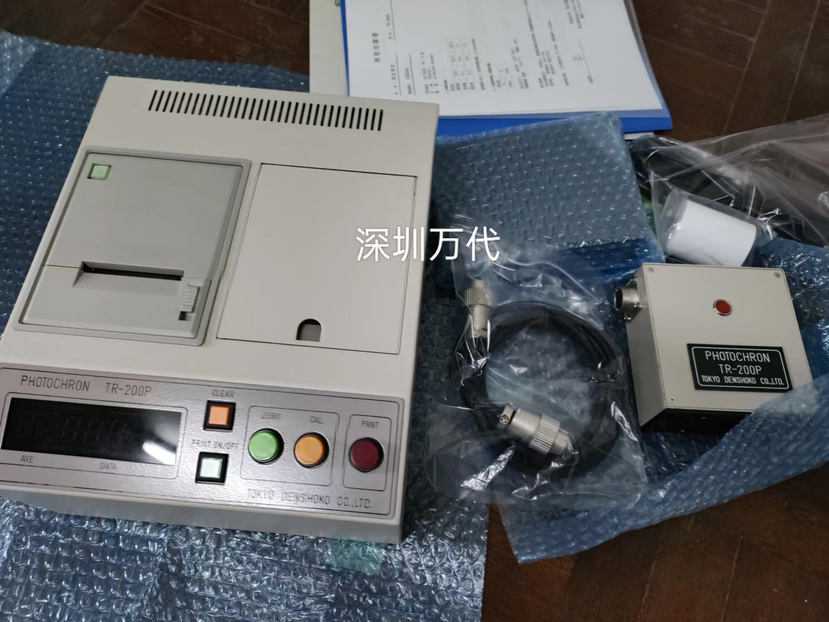 东京电色黑色度计TR-200P实物图