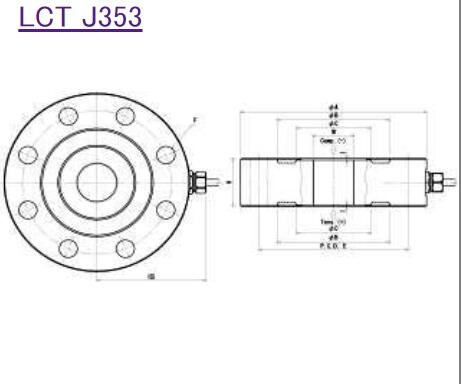 NIKKEIDENSOKU日计电测 NIKKEIDENSOKU 变换器LCT J353 LCT-50KNJ353