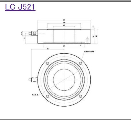 NIKKEIDENSOKU日计电测 NIKKEIDENSOKU 变换器LC J521 LC-200KNJ521-60