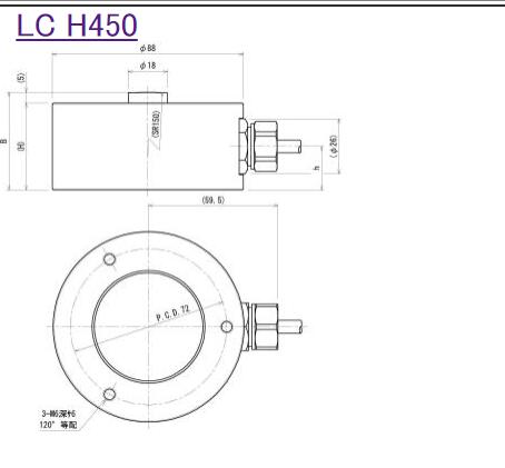 NIKKEIDENSOKU日计电测 NIKKEIDENSOKU 变换器LC H450 LC-50KNH450